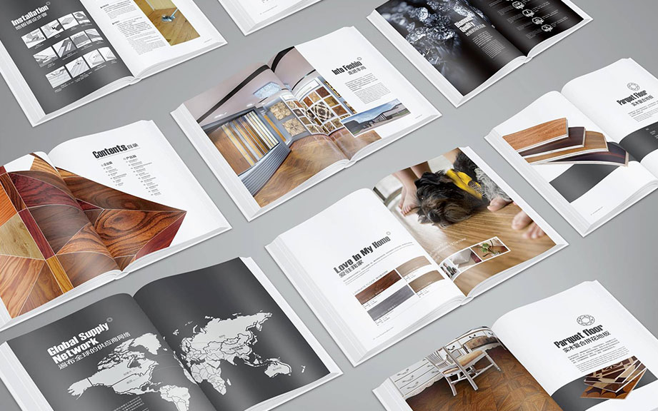 丰尚地板画册设计